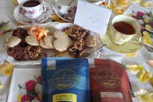 Thank you from the Denman Island Tea Company. Featuring recipes created by Sharon K. Summerfield