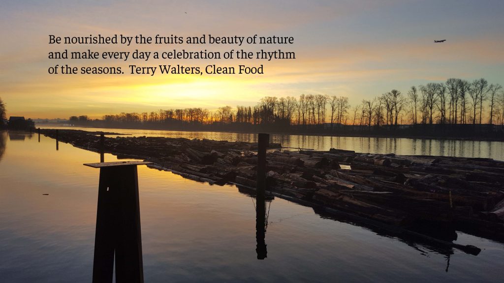 Photography by Sharon K. Summerfield. Sunrise on the Fraser River