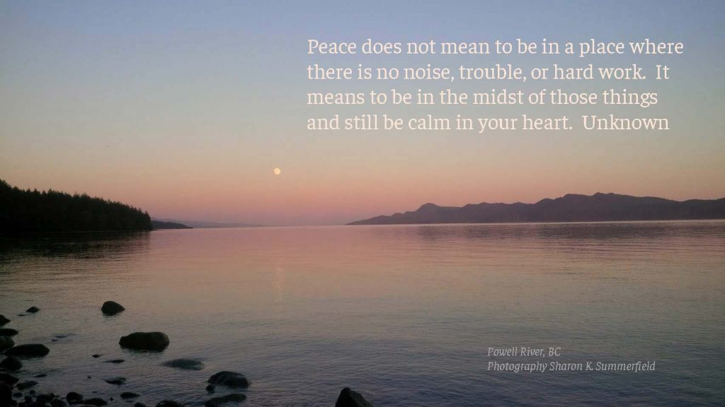 Quote by Susanne Madsen. Photography by Sharon K. Summerfield