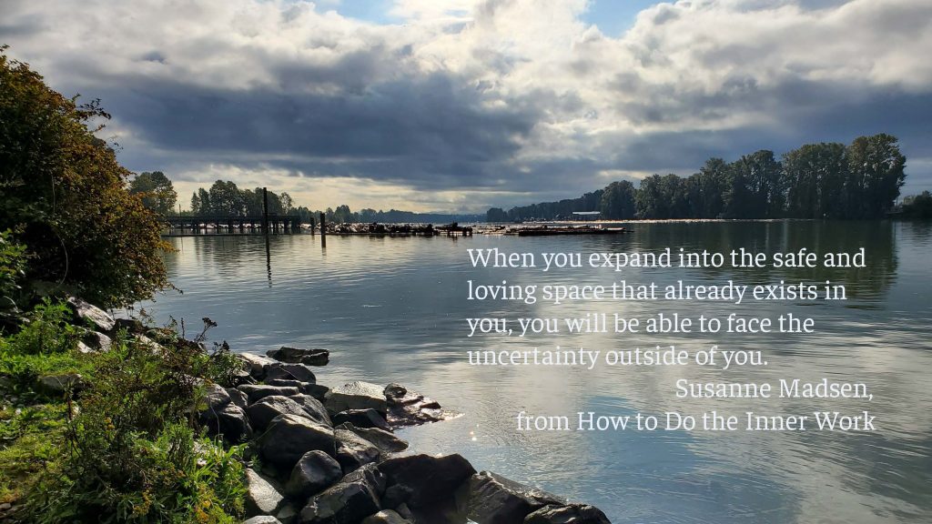 Quote by Susanne Madsen. Photography by Sharon K. Summerfield