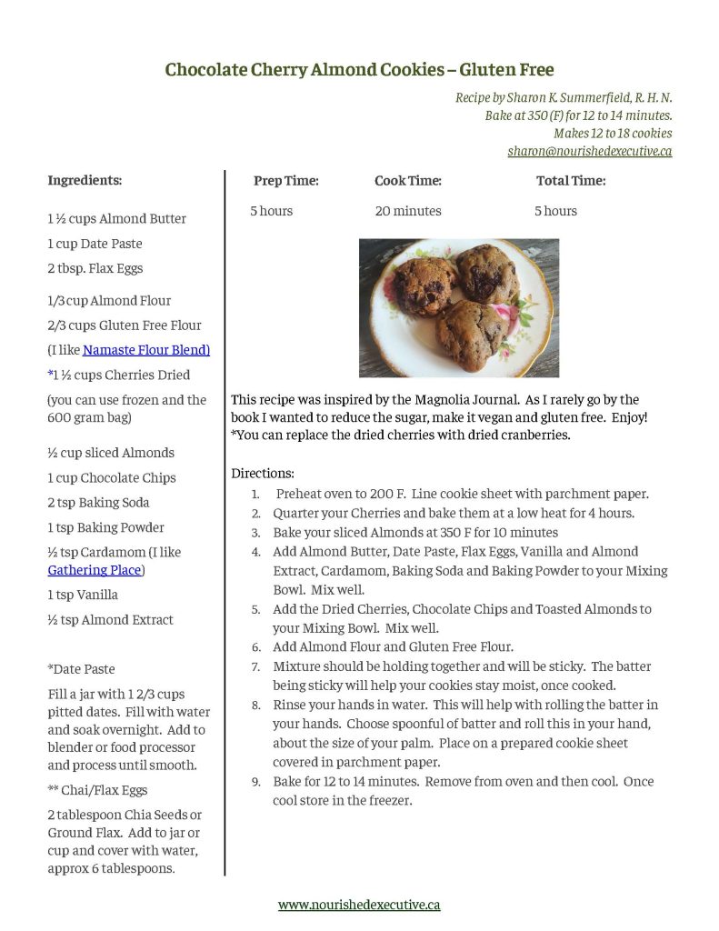 Recipe created by Sharon K. Summerfield